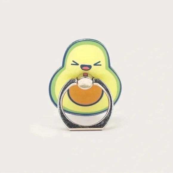 Avocado Cell Phone Ring Holder - Picture 3 of 5